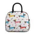 thumbnail image 2 of Dachshund Sweater and Heart Insulated Leakproof Lunch Box for Work, Lunch Bag for Women Men, Loncheras Para Mujer for Beach Travel Picnic Camping, 2 of 6