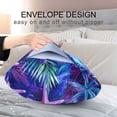 thumbnail image 4 of Yayeee Pillowcase King Size Set of 2 Satin Wrinkle Resistant Envelope Pillow Case, Neon Pink Starfish, 4 of 8