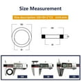 thumbnail image 3 of Waterproof Flat Gasket Gasket Screw Sealing Ring High-temperature Resistant O Ring Soft Sealing Gasket Shock-absorbing, 3 of 4