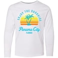 thumbnail image 3 of Inktastic Summer Enjoy the Sunshine Panama City Florida in Blue Long Sleeve Youth T-Shirt, 3 of 5