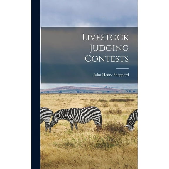Livestock Judging Contests (Hardcover)