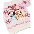 thumbnail image 3 of Bluey Girls Character Ugly Christmas Sweaters, 3 of 6
