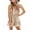 Beige, variant on Sherrylily Summer Women Tank Rompers Flowy Ruffle Layered Shorts Jumpsuit High Waist