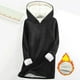 thumbnail image 2 of Ropa de otoño para mujer,Sudadera informal con capucha para mujer, jersey de manga larga, tejido de poliéster, suave y cómoda, ideal para el hogar, sopatenor, 2 of 8