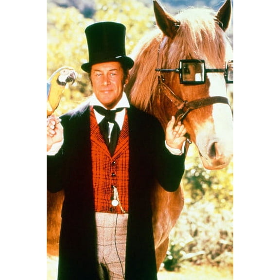 Rex Harrison Doctor Dolittle with horse 24x36 Poster