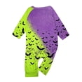 thumbnail image 4 of Halloween Family Pajamas Matching Sets Party 2 Piece Sets Casual Pjs Family Jammies Long Sleeve Cute Funny Halloween Spider Web Trendy Holiday Family Pajamas, 4 of 4