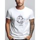 thumbnail image 1 of Pisces Print Tee Shirt, Tees for Men, Casual Short Sleeve T-shirt for Summer, 1 of 7
