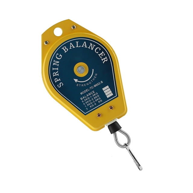Équilibrateur à Ressort, Rétractable Capacité 0.5 à 1.5kg Support de Fixations Outil à Ressort pour Ligne d'Assemblage