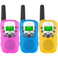 thumbnail image 1 of Barn Walkie Talkies 3-pack, 2-vägs radioleksaker för pojkar och flickor, 1 of 3