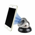 thumbnail image 4 of Magnetic Car Cell Phone Holder Mount Dash 360 Rotating Car Dash Mount Kit For iPhone GPS Samsung White, 4 of 5