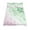 Green, variant on 3 Piece Twin Sheet Set Ombre Green Pink Sheets Set for Twin Size Bed, Breathable Soft Microfiber Bed Sheets Cooling Summer Coastal Ocean Sea Beach Wave Fitted Sheet Deep Pocket, Pillowcases