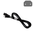 thumbnail image 1 of HQRP 10ft AC Power Cord for Definitive Technology ProSub 600 800 1000 Subwoofer Mains Cable + HQRP Coaster, 1 of 3