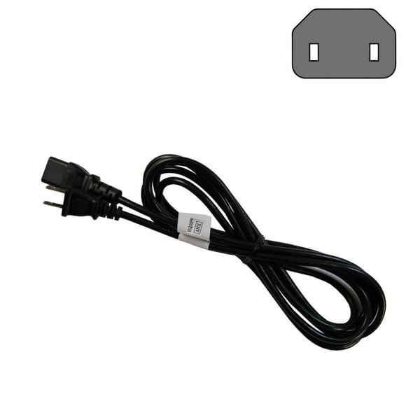 HQRP 10ft AC Power Cord for Definitive Technology ProSub 600 800 1000 Subwoofer Mains Cable + HQRP Coaster