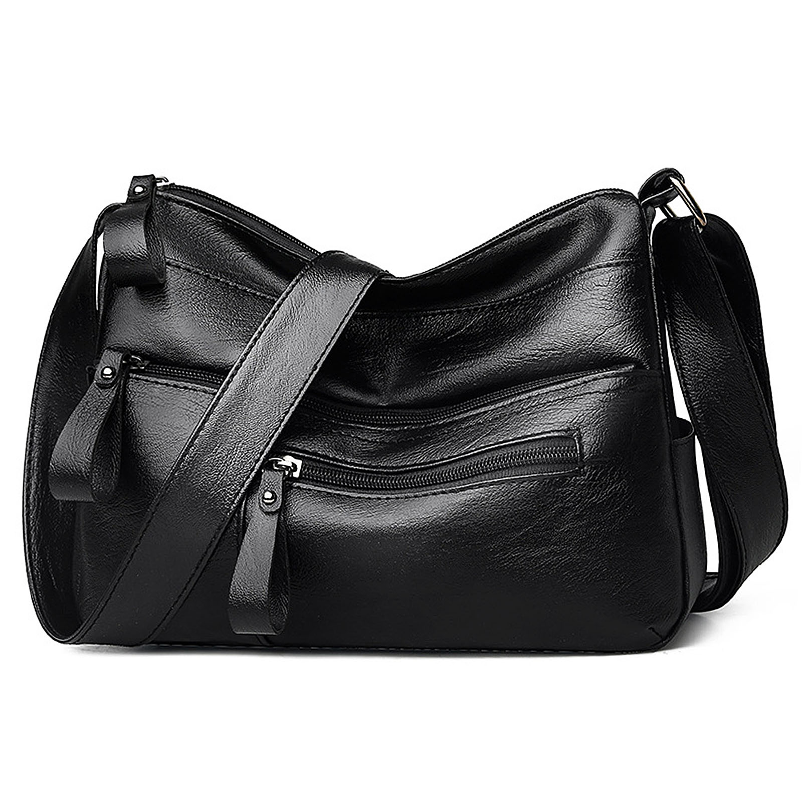 FORJOE Crossbody Bags For Women Pocketbooks Soft PU Leather Purses and