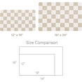 thumbnail image 3 of Checkered Cat Food Mat for Pet Dog Feeting Mats,Pet Feeding Mat for Floor Non-Slip Waterproof, Super Absorbent Cat Bowl Mat, Easy to Clean Eco-Friendly Durable Pet Placemat 24x16in, 3 of 8