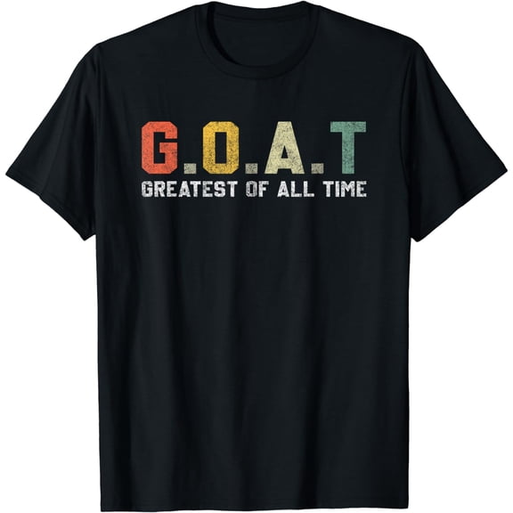 G.O.A.T Greatest Of All Time Vintage Goat Lover Gifts T-Shirt