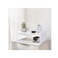 thumbnail image 1 of Buró Repisa Flotante Minimalista Moderno Mesa De Noche Xtellar Color Blanco, 1 of 3