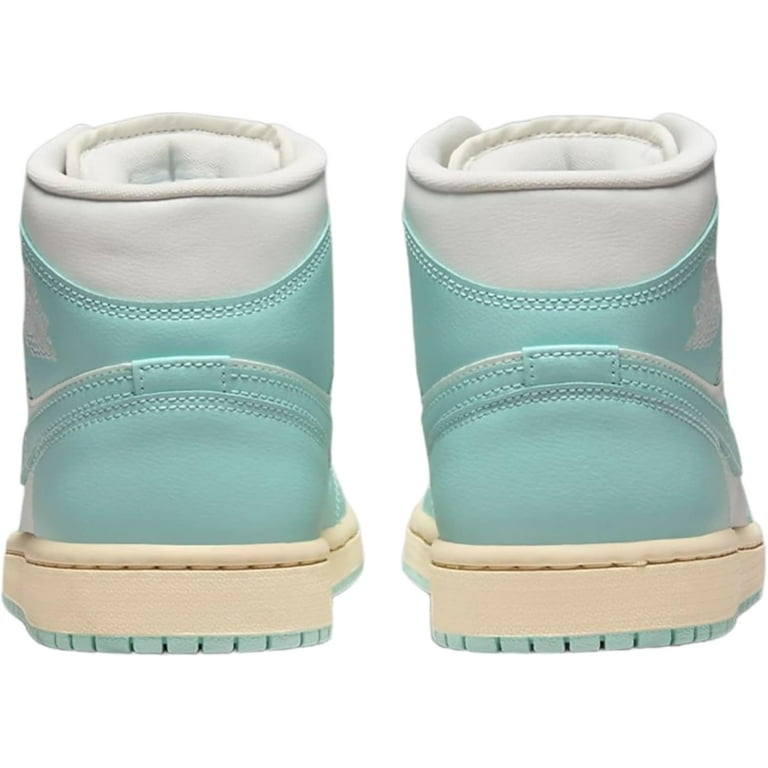 Women's Jordan 1 Mid Sail/Light Dew-Muslin (BQ6472 132 Women's Jordan 1 Mid Sail/Light Dew-Muslin (BQ6472 132