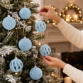 thumbnail image 4 of Qwtwty 12 Pcs Christmas Tree Decorations Ornament Set, Shatterproof Christmas Decorations Hanging Baubles Set for Indoor Outdoor Holiday Wedding Party Decor, 4 of 7