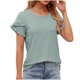 thumbnail image 4 of Fiudx Liquidación de Ofertas Flash Camisolas con Cuello En V Sin Mangas y Sexy para Mujer, Blusa Plisada con Tubo Calado, 4 of 4