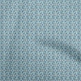 thumbnail image 1 of oneOone Cotton Silk Light Blue Fabric Floral Sewing Material Print Fabric By The Yard 42 Inch Wide, 1 of 5