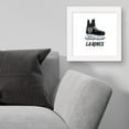 thumbnail image 4 of Gallery Pops NHL Los Angeles Kings - Drip Skate Wall Art, White Framed Version, 12" x 12", 4 of 6