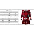 thumbnail image 2 of Womens Plus Size Top 3/4 Sleeve Flowy Tunic Dress Shirts Loose Fitting, 2 of 8