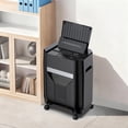 thumbnail image 3 of Home Office Paper Shredder 120 Sheet Auto Feed Cross Cut P-4 Security 60 Min Non-Stop 5.28 Gallon Heavy Duty with Casters, 3 of 10