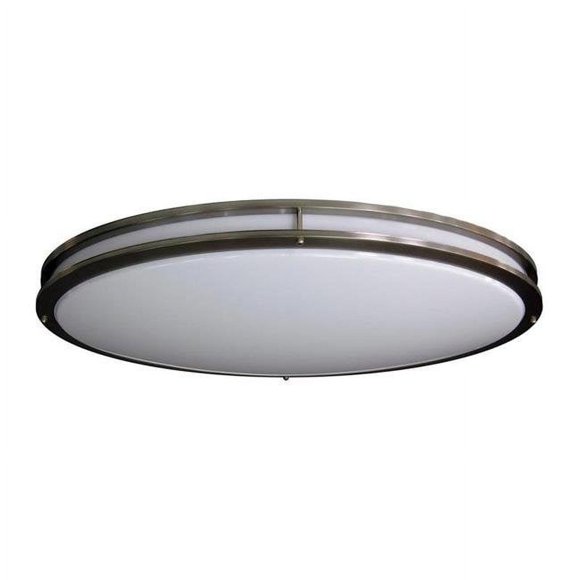 AMAX Lighting LED-JR005LNKL Plafonnier LED 32.12 x 18 Po - JR Nickel Brossé