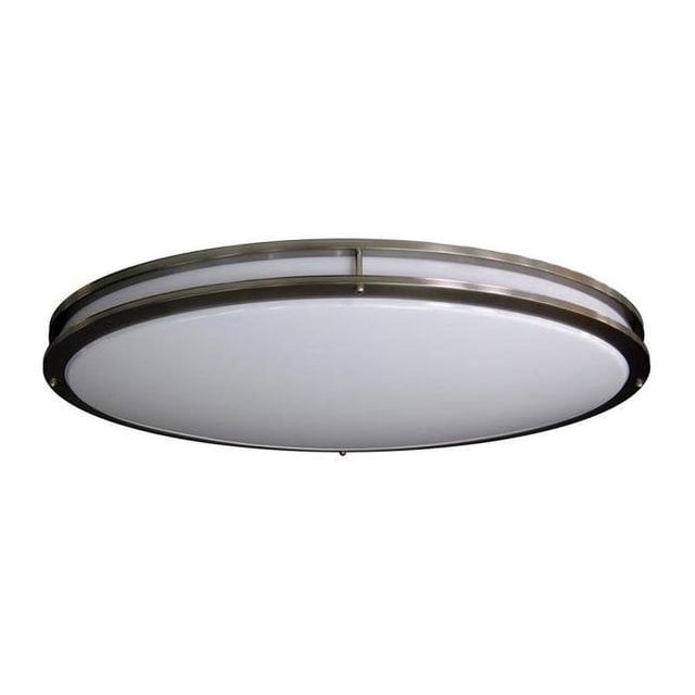 AMAX Lighting LED-JR005LNKL Plafonnier LED 32.12 x 18 Po - JR Nickel Brossé