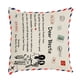 thumbnail image 3 of Yuarrent Funda de almohada de fibra cuadrada, funda de almohada con letras, lavable, funda de cojín para sofá, 45x45cm, los mejores regalos Decoración del hogar a la mejor amiga, 3 of 6