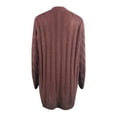 thumbnail image 3 of Viikei Plus Size Womens Cardigans Clearance Winter Coats for Women Patchwork Cardigan Long Sleeve Open Front Coat Pockets, 3 of 6