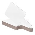 thumbnail image 1 of Uxcell 11x6in Dry Erase Paddles, 10Pcs Handheld Square Dry Erase Boards, 1 of 7