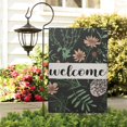 thumbnail image 3 of Spring Summer Multicolored Flower Leaves Garden Flag 12.5x18 Inch Double Side for Outdoor Courtyard Garden Decor Flowers Welcome Holiday Flag for Outside Decoration, 3 of 4