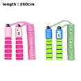 thumbnail image 2 of Kids Jump Ropes, Adjustable Soft Skipping Rope, Kids Fitness Equipment with Foam Handles for Kids, 2 of 5