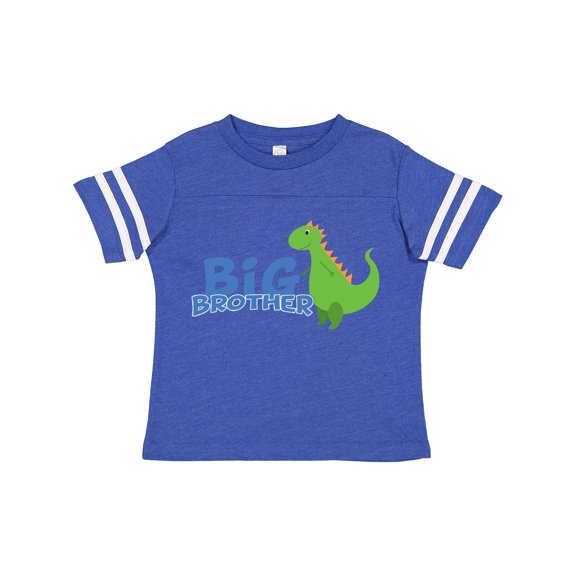Inktastic Big Brother Green Dinosaur Boys Toddler T-Shirt