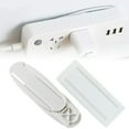 thumbnail image 2 of 2Pcs Wall-Mounted Punch-free Plug Fixer Self-Adhesive Socket Organizer Holder, 2 of 10