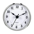 thumbnail image 2 of de reloj de , silencioso, fácil de leer, movimiento de , Árabe con borde plateado Zulema Inserto de reloj, 2 of 7