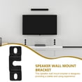 thumbnail image 4 of BRIGHTFUFU 1 par de soporte de barra de sonido, soporte de montaje en pared para barra de sonido, soporte de altavoz, 4 of 8