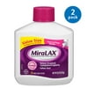 (2 pack) (2 Pack) MiraLAX Polyethylene Glycol 3350 Powder Laxative, 26.9 Oz, 45 Dose