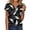 Black, variant on Short Sleeve T Shirts for Women Floral Printed V Neck Graphic Base Tees Loose Fit Casual Summer Tshirts (XL, Pink)