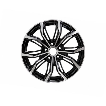 16 Inch Black Machined Alloy Wheel for Toyota Corolla Cross 5 Lug FXQ8