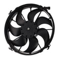 thumbnail image 1 of Ventilador de aire de refrigeración para coche Bling Bling 24 V 7 aspas 160 W negro, 1 of 12