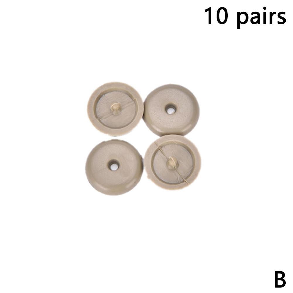 30 Paires De Clips Butoirs Pour Ceinture De Sécurité - Universels, Empêchent La Boucle De Glisser, Installation Facile Sans Outils
