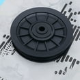 thumbnail image 4 of BESTOYARD Fitness Equipment Part - Anti-Impact Black Nylon Pulley Wheel 2Pcs, 4 of 5