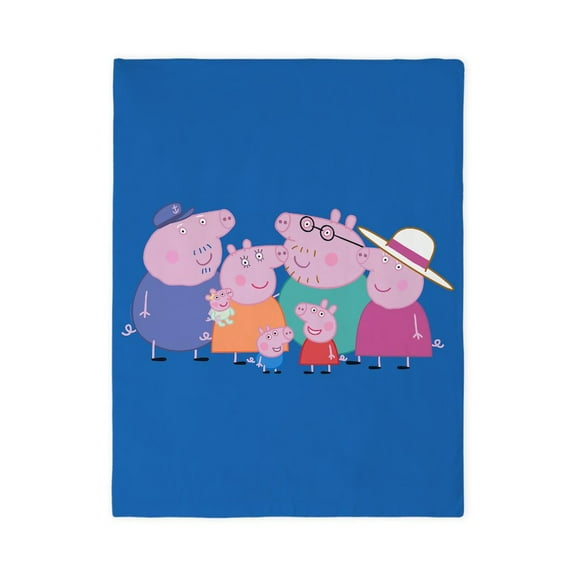 CafePress - Peppa Pig: Granny & Grandpa Pig - Twin Duvet Cover, Printed Comforter Cover