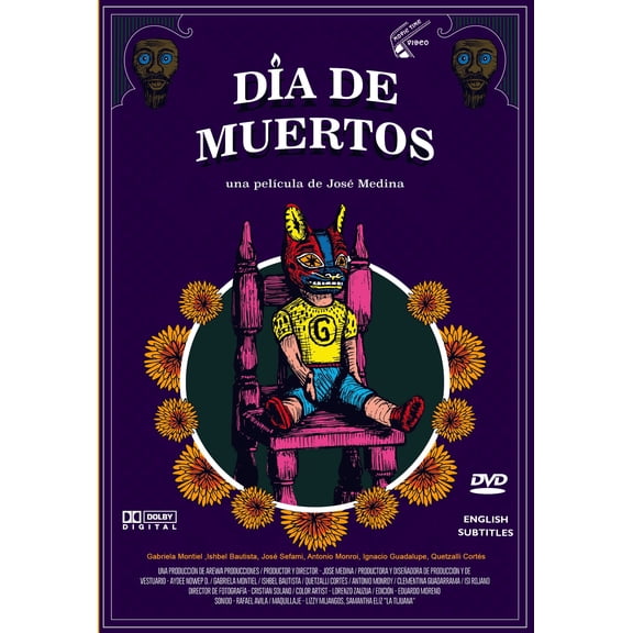 Dia De Muertos Spanish Movie - Film DVD with English Subtitles