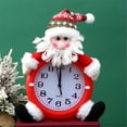 Christmas Clock Bedside Pendant Creative Small Gift Clock Ornaments