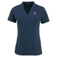 thumbnail image 2 of Women's Cutter & Buck Heather Navy St. John's Red Storm  Forge Heathered Stretch Blade Top, 2 of 3