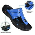 thumbnail image 6 of Aerosoft - Morphis T-Strap Vacation Essentials Comfortable Thong Summer Sandals for Women, 6 of 8